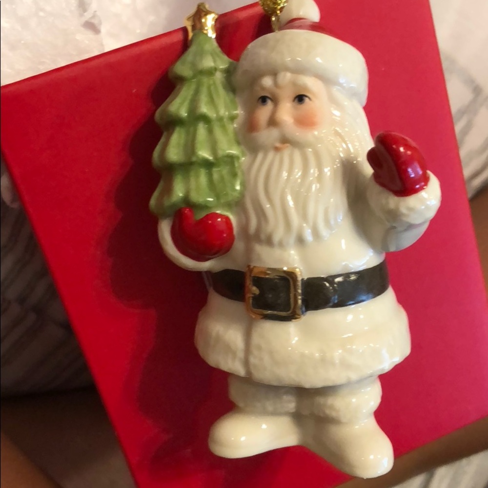 Lenox very merry porcelain christmas Santa